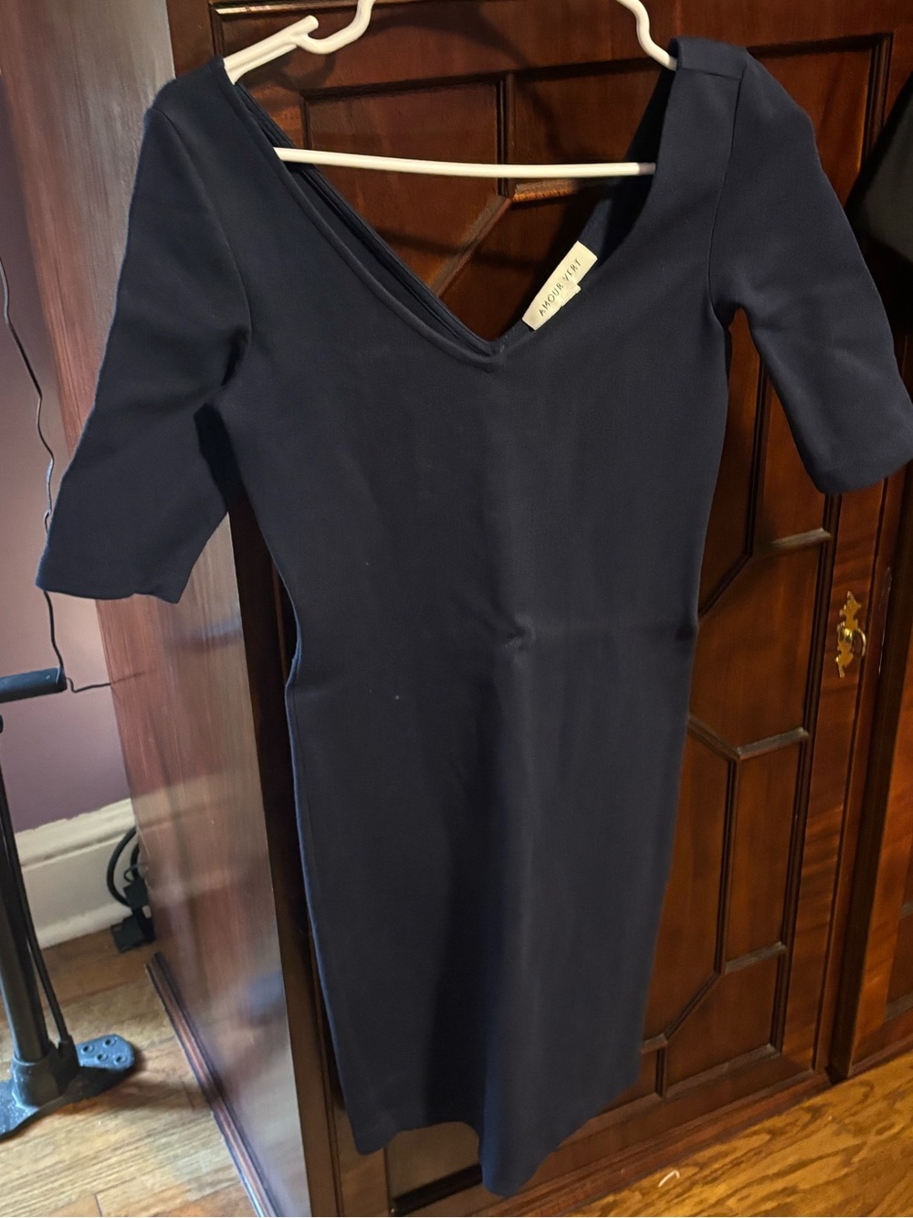 Amour Vert fitted cotton dress. Size S. Barely worn